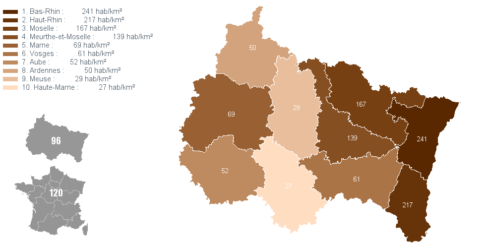 Carte choroplthe de ChoroVAr